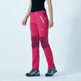 thumbnail image 3 of Bigersell Women's Modern Bootcut Pant Full Length Pants Men Waterproof And Velvet Thickened Sports Soft Shell Color Matching Ski Pants Stretch Ripped Skinny Pants, 3 of 8