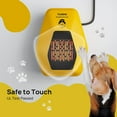 thumbnail image 6 of TURBRO Neighborhood WiFi Dog House Heater 800W, Wall Mount, 10ft Anti Bite Cord, Waterproof Control, Overheat Protection, Electric Warmer for Hound Kennel Cat Cage Chicken Coop, UL Test Passed, 6 of 10