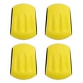 thumbnail image 1 of 4X 5 Inch Hand Sanding Block for Hook & Loop Sandpaper Hand Pad Polishing Pad Abrasive Tools,4 x 5 inch Sanding Mouse,yellow, 1 of 8