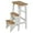 White, variant on Cortesi Home Druzi Barstool, Stepstool, Ladder, 29" White/Natural