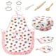 thumbnail image 1 of Juego de Delantal y Gorro de Chef Fiudx 11 Piezas para Niños, 1 of 5