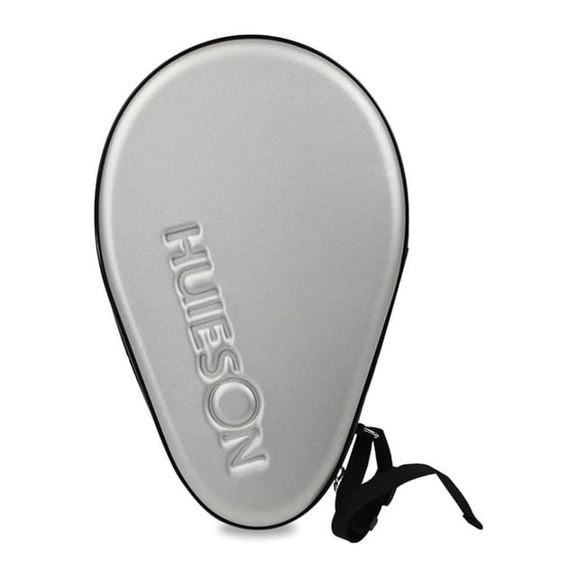 Funda protectora Sonducket Universal para raquetas de tenis impermeable con cierre de cremallera Protector de cuero Bádminton Plata