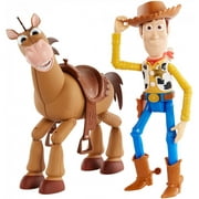 Award Winning Disney/Pixar Toy Story 4 Woody And Buzz Lightyear 2-Character Pack, Movie-Inspired Relative-Scale For Storytelling Play