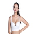 thumbnail image 1 of Women Girl's Sports Bras Racerback Bra Seamless Wireless Underwear Bra Full Coverage Outdoor, 1 of 5