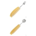 thumbnail image 1 of 4x De Tenedor Antideslizante Para Comer De Tenedor Para Personas Mayores Con Discapacidad, 1 of 9