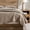 Wave-taupe, variant on 100% Cotton Quilt Patchwork Full/Queen Size, Taupe Farmhouse Bedspread Coverlet Pre Washed Soft Breathable, Lightweight All Season Bedding Set