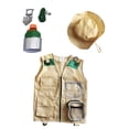 thumbnail image 2 of Niños Camping Gear Cargo chaleco y sombrero Backyard Explorer disfraz aventura al aire libre Estilo B perfke Chaleco de carga, 2 of 9