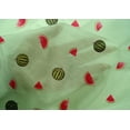 thumbnail image 4 of oneOone Cotton Silk Fabric Watermelon Fruit Printed Fabric 1 Yard 42 Inch Wide, 4 of 4