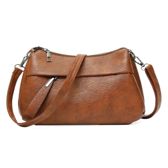 GOIACII Shoulder Bag for Women Leather Purse Crossbody Bag with Adjustable Strap