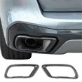 thumbnail image 2 of Carbon Fiber Tail Muffler Exhaust Pipe Output Cover For X5 X6 X7 G05 G06 G07 2019-2022 Version Accessories, 2 of 5
