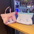 thumbnail image 2 of Sanrio-Bolso de felpa Pochacco Cinnamoroll para niña y estudiante, bolsa de hombro Kawaii de estilo japonés con dibujos animados, Pompón, Purin, 2 of 4