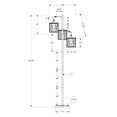 thumbnail image 3 of Monarch Specialties - Lighting, 73"H, Floor Lamp, Natural Rope, Black Metal, Modern, 3 of 4