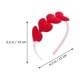 thumbnail image 2 of EeaseMX 4 diademas para el día de San Valentín con forma de corazón, 2 of 8