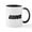 White/Black Inside, variant on CafePress - G.I. Joe Logo Black - 11 oz Ceramic Mug - Novelty Coffee Tea Cup