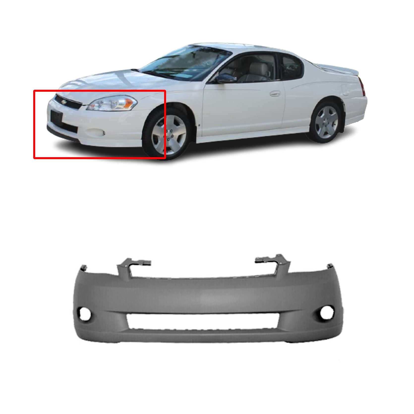 2006 chevy monte carlo ss front bumper deals