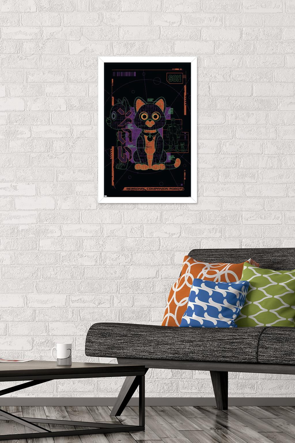 Disney Pixar Lightyear - Sox Wall Poster, 14.725" x 22.375" Framed