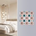 thumbnail image 4 of Yayeee Toggle Light Switch Wall Plate 3-Gang 6.37"x4.48" Decorative Outlet Cover, Flowers Geometric Pattern, 4 of 7
