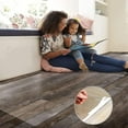 thumbnail image 4 of 4.3x8.2ft Area Rugs Clear Vinyl Plastic Floor Runner Protector，Thickness 1.5mm/0.06in Transparent Chair Mat for Hardwood Floor, Large Office Hallway PVC Area Rug Pad, Clear Floor Protector Carpet, 4 of 8