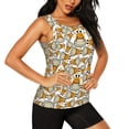 thumbnail image 2 of Easygdp Giraffes Head Women's Workout Tank Top, Running Top, Hiking Shirt, Quick-Dry for Running, Yoga, Hiking - Small, 2 of 9
