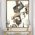thumbnail image 3 of Carrés Glam Dorés II - Toile Encadrée Moderne et Contemporaine, 3 of 3