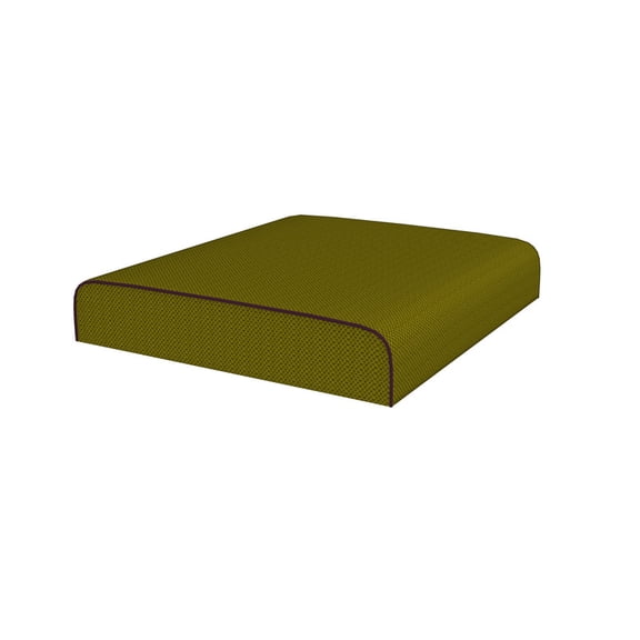 Covers & All Sunbrella Dining Chair Cushion, High-Density Foam Indoor/Outdoor Chair Cushions, Water Resistant, UV & Fade Resistant for Furniture & Patio Chair (Scoop Fern, 22 x 20 x 4)