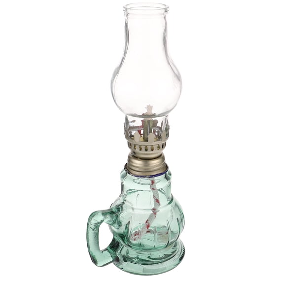 FOMIYES Kerosene Lamp Glass Small for Adults Indoor Lighting 1Pack 7.7x3.1x2.2in