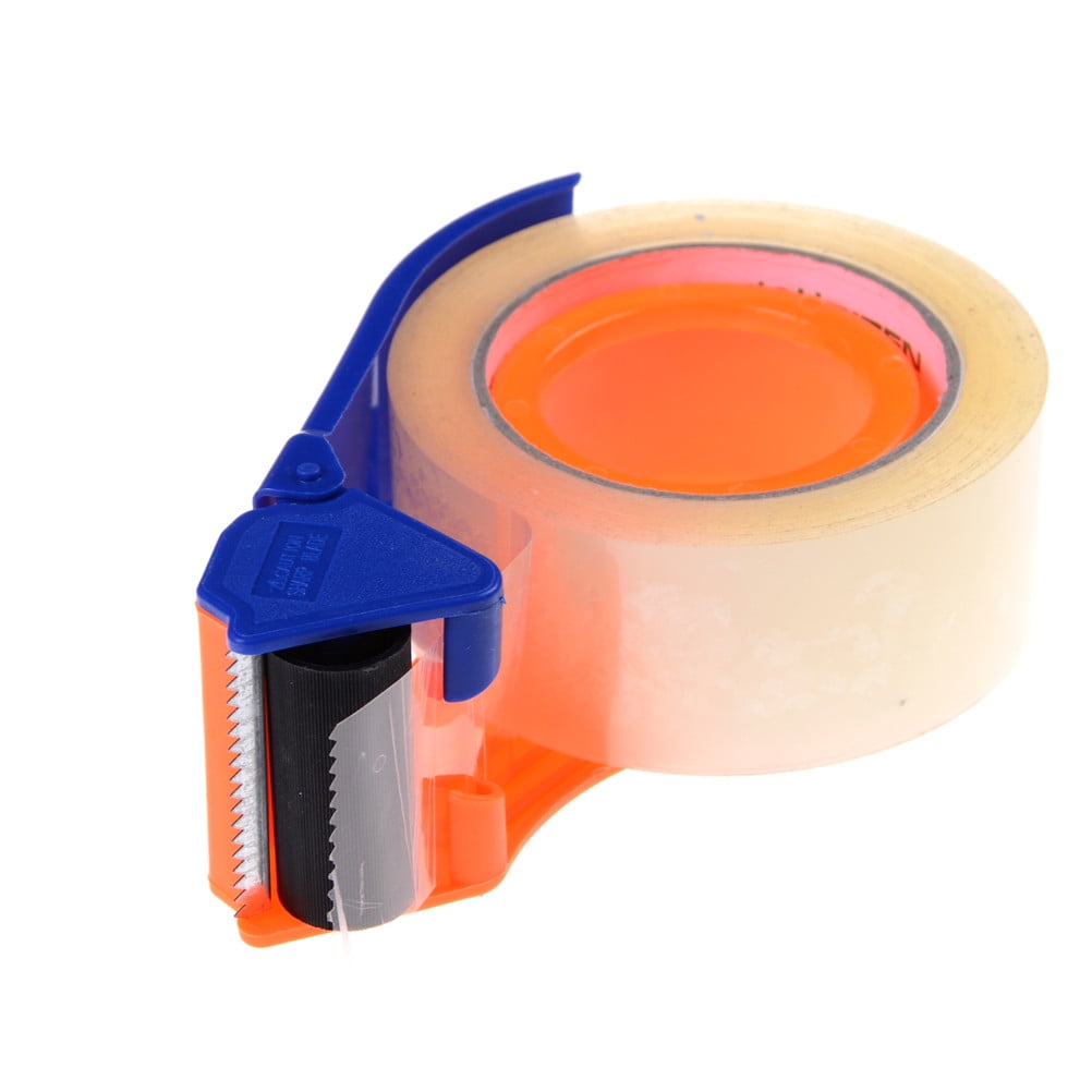 Sealing Packaging Parcel Plastic Roller 2' Width Tape Cutter Dispenser
