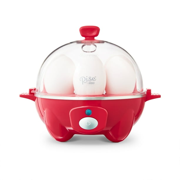 Rise By Dash Egg Cooker 7 Egg Capacity Electric Egg Cooker for Hard