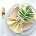 thumbnail image 3 of Gold Bee Napkin Rings, Set of 12 Daisy Sunflower Buckle HoldersElegant Table Decor for Dinning Banmo, 3 of 5