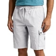 thumbnail image 5 of Men Summer Casual Lightweight Cargo Shorts with -Pocket Utility Design for Everyday WearGreyXL, 5 of 5