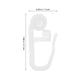 thumbnail image 5 of 50 ganchos especiales para cortinas de cama, accesorios para colgar cortinas, anillos para cortinas, rollos de cortina universales, ganchos para cortinas corredizas con riel de bolas (blanco), 5 of 7