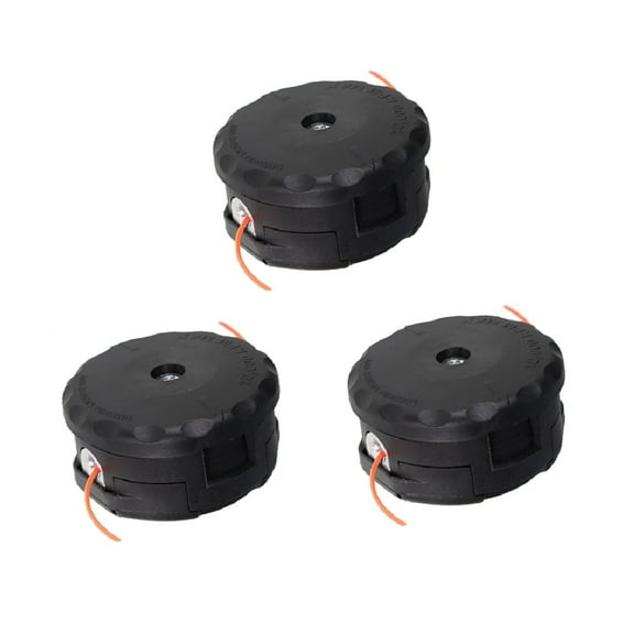 3-Pcs String Trimmer Heads 9944200907 Fit for Echo PAS-225 GT-2200 SRM-302 SRM-303 SRM-3550 SRM-3800 Straight Shaft Trimmers