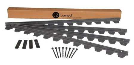 E-Z CONNECT No-Dig Landscape Edging Project Kit, Black ...