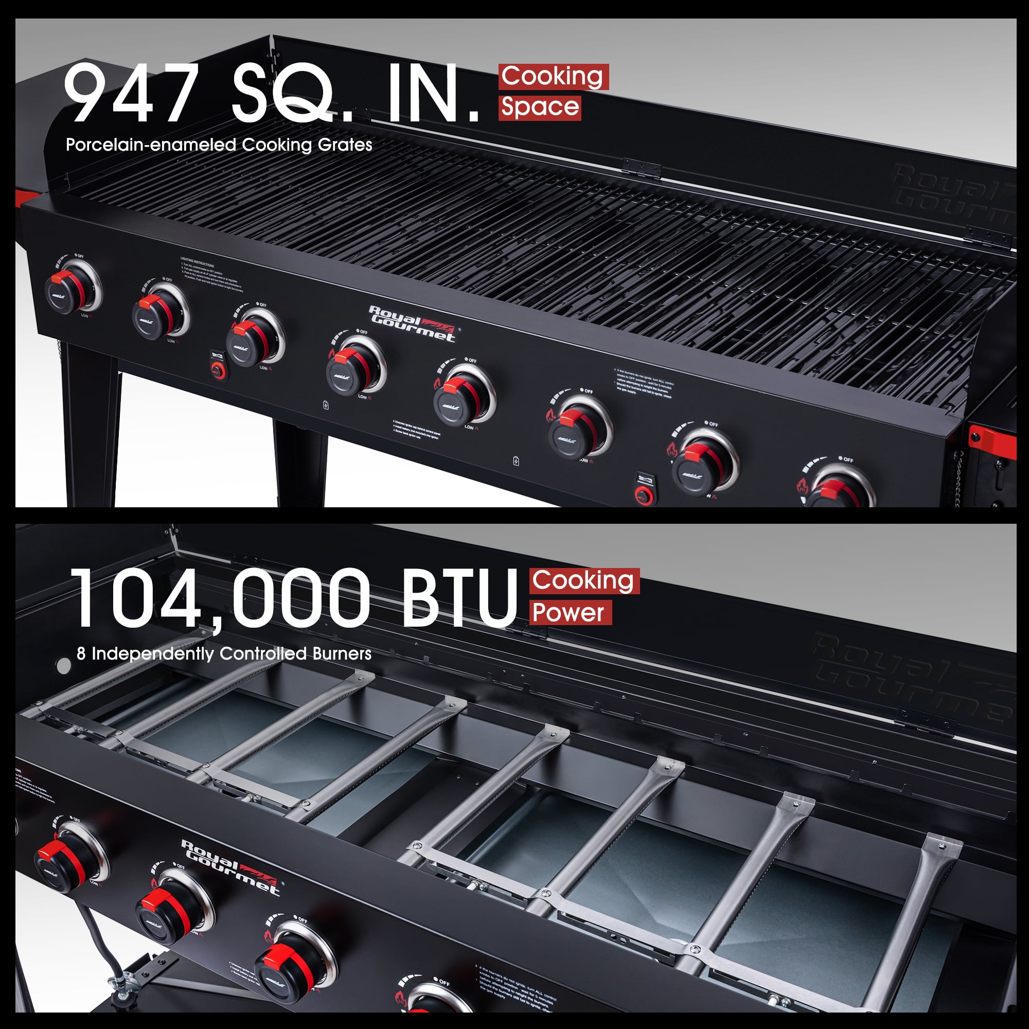 Royal Gourmet 8-Burner Gran Evento Gas Grill El Salvador Ubuy