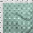 thumbnail image 3 of oneOone Rayon Teal Green Fabric Geometric Craft Projects Decor Fabric Printed By The Yard 56 Inch Wide, 3 of 4
