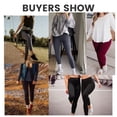 thumbnail image 4 of Leggings Mujer - Pantalones De Yoga De Invierno De Talle Alto Control De Barriga Suave Térmico Cálido para Senderismo Entrenamientoblack, 4 of 5