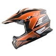 thumbnail image 5 of 1Storm Adult Motocross Helmet BMX MX ATV Dirt Bike Downhill Mountain Bike Helmet Flying Style H819-5 + Motorcycle Bluetooth Headset: Flying Orange, 5 of 9