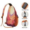 thumbnail image 3 of Sling Bag Cactus Desert Travel Sling Bag Travel Bag Hiking Bag for Men Women, 3 of 6
