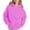Pink, variant on OWUUcdse Womens Hoodies with Pocket, Athletic Long Sleeve Casual Drawstring Womens Sweatshirts Coffee Size S-2XL