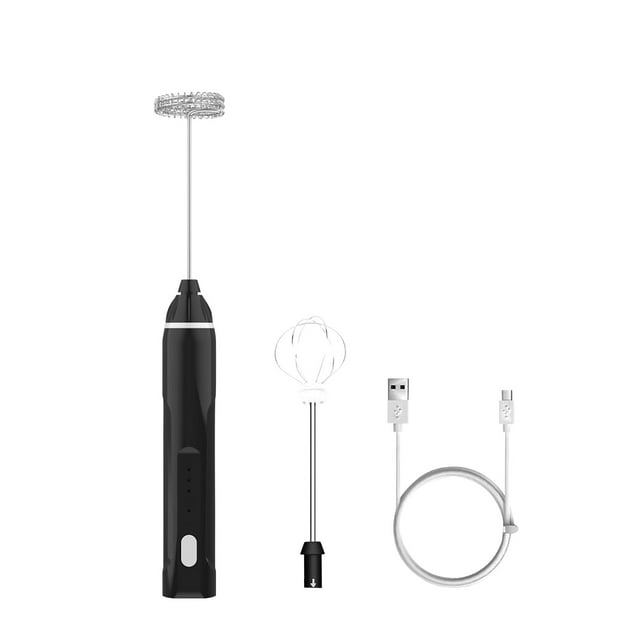 Jusqu'à 65 % de Rabais Mousseur à Lait Électrique USB à 3 Vitesses pour la Maison Fouet Électrique Portatif pour Café