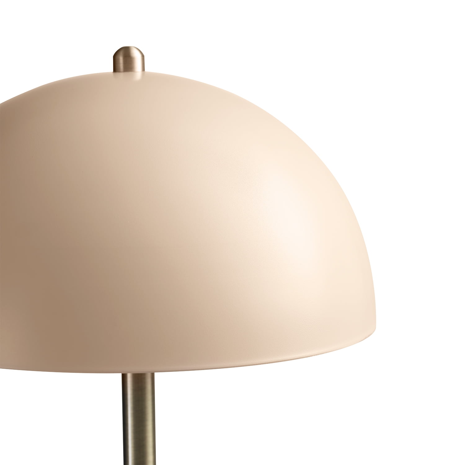 Globe Electric Luna 15" Matte Pink Modern Contemporary Desk Lamp with Matte Brass Accents, 52332