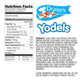 thumbnail image 6 of Drake's Cakes Yodels, 10 cakes per box, 11.16 oz of Rolled Devils Food Cakes (8-Boxes), 6 of 6