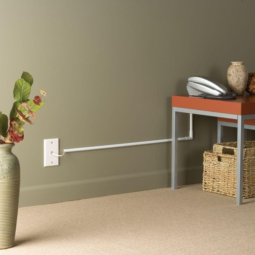 Wiremold Legrand 5 Ft Non Metallic Hinged Cord Cover