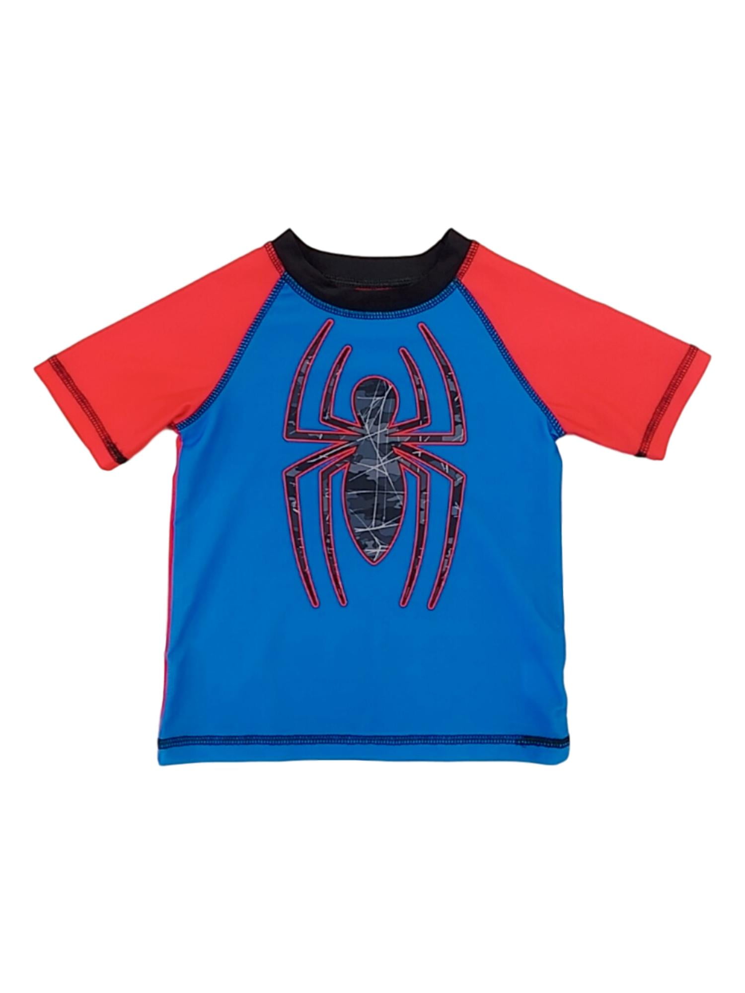 boys red swim shirt