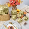 thumbnail image 2 of Dvumao Fall Decor, Halloween Thanksgiving Colorful Sequin Pumpkin Ornaments Decoration Set Festive Mood Decoration, Teens Gifts, 2 of 6