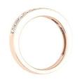 thumbnail image 2 of 1/2 Carat Channel Set Diamond Wedding Band Ring in 14K Rose Gold (Ring Size 10), 2 of 4