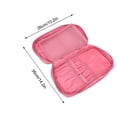 thumbnail image 4 of LHCER Professional Portable Multi-Layers Makeup Brush Container Cosmetics Tool Storage Bag Case,Cosmetics Case,Travel Cosmetic Bag, 4 of 8