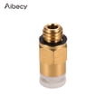 thumbnail image 1 of Aibecy PC4-M6 Male Straight Pneumatic Tube Push Fitting Connector Compatible for CR-10 Ender 3 3D Printer Extruder, 1 of 7