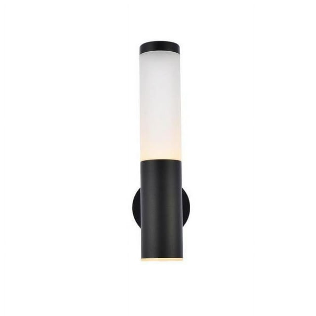 Living District LDOD4020BK 340 Lumens Raine Integrated LED Wall Sconce, Black