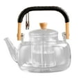 thumbnail image 3 of yuksok Glass Kettle able Transparent Tea Brewing Pot for Home Tea Room Office, 3 of 9